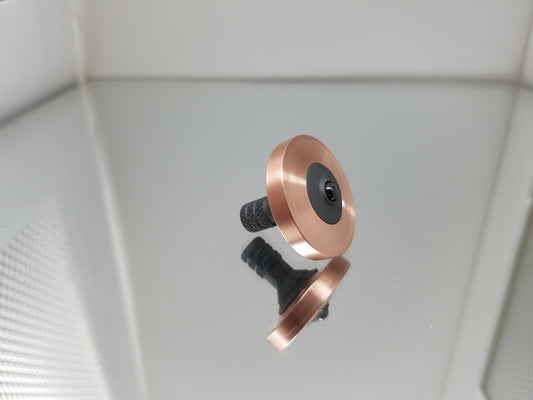 Brushed Copper and Blacked Out Stainless Steel
