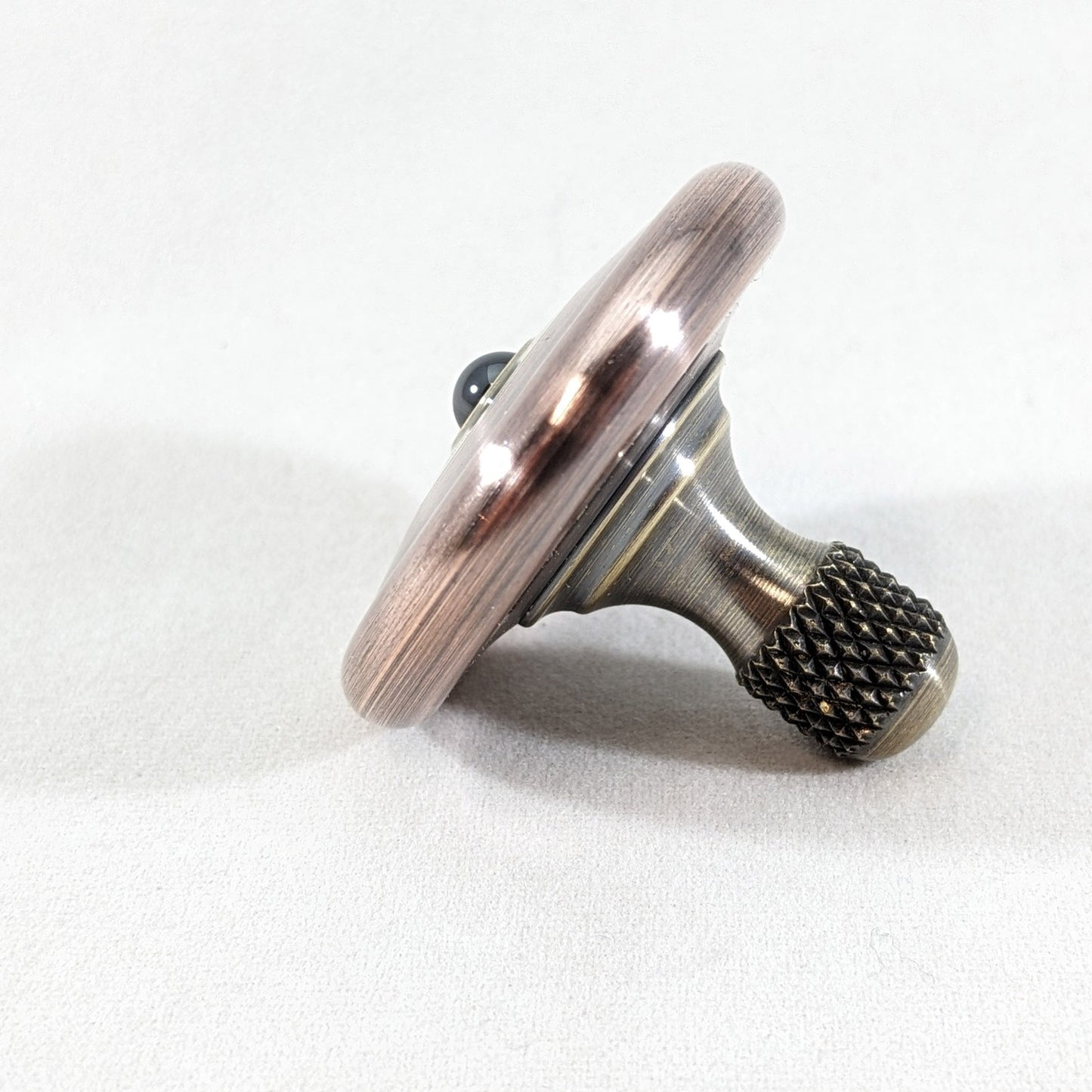 M3 -Antique Copper & Brass Spinning Top #1