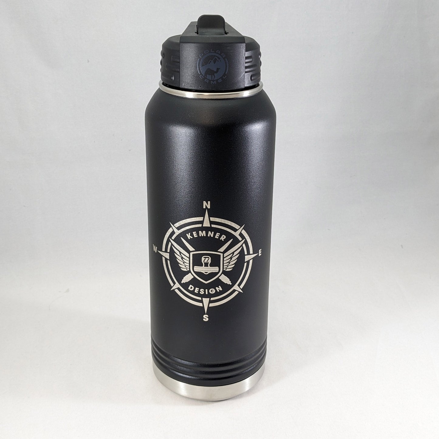32 oz Polar Camel Water Bottle with Kemner Design Logo