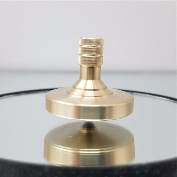 Bronze Spinning Top with a Brushed Finish - Kemner Design