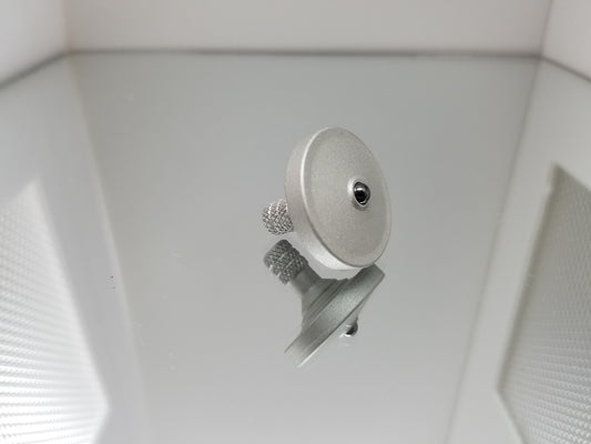 Stainless Steel Spinning Top with a Blasted Finish - Kemner Design