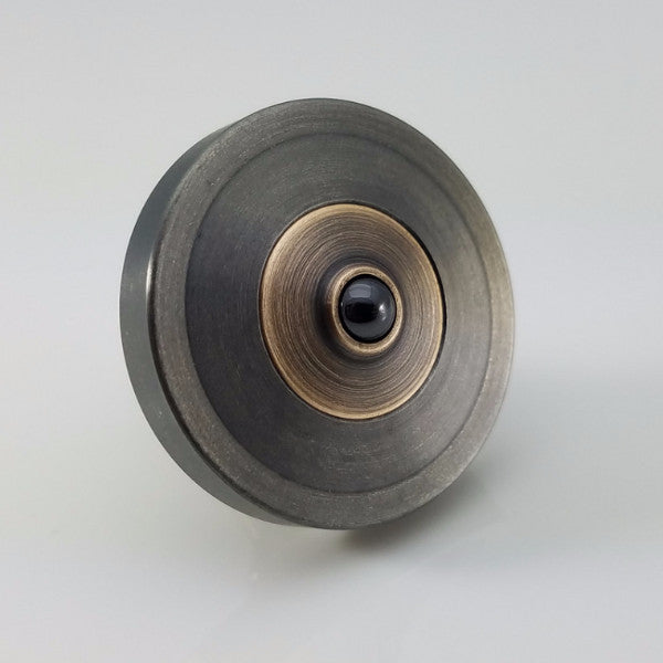 Gunmetal Stainless Steel and Antique Bronze #1 - Kemner Design