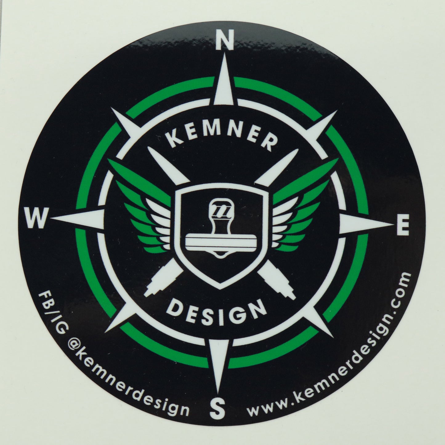 Kemner Design Decal 4.5 inch - Kemner Design