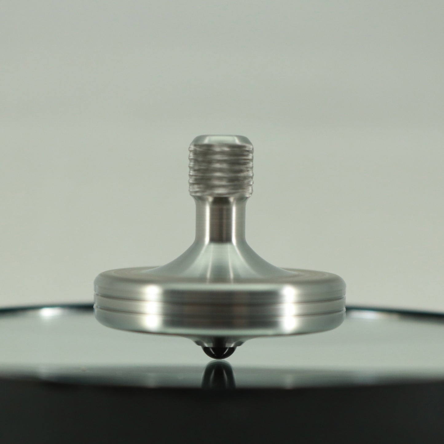 S2- Laser Etched Ribbon Design Stainless Steel Spinning Top