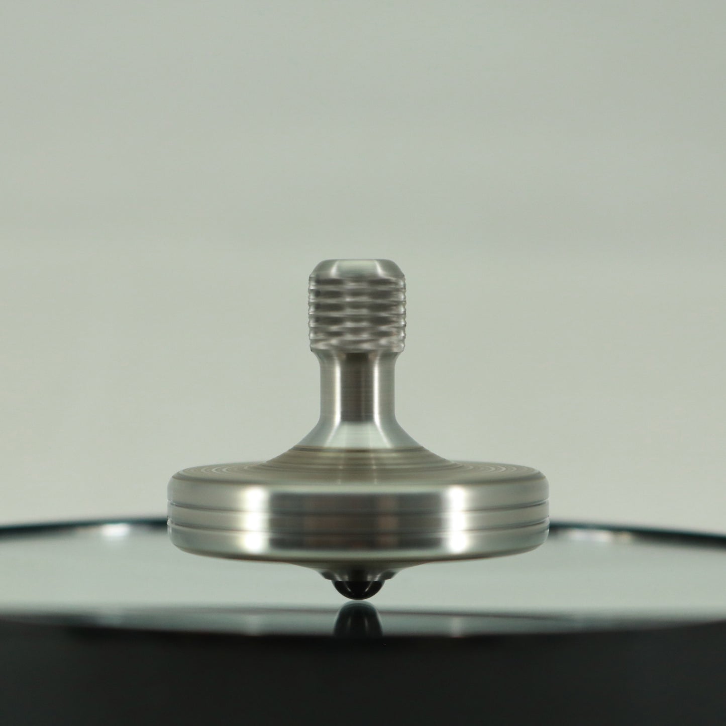 S2- Laser Etched Aztec Design Stainless Steel Spinning Top