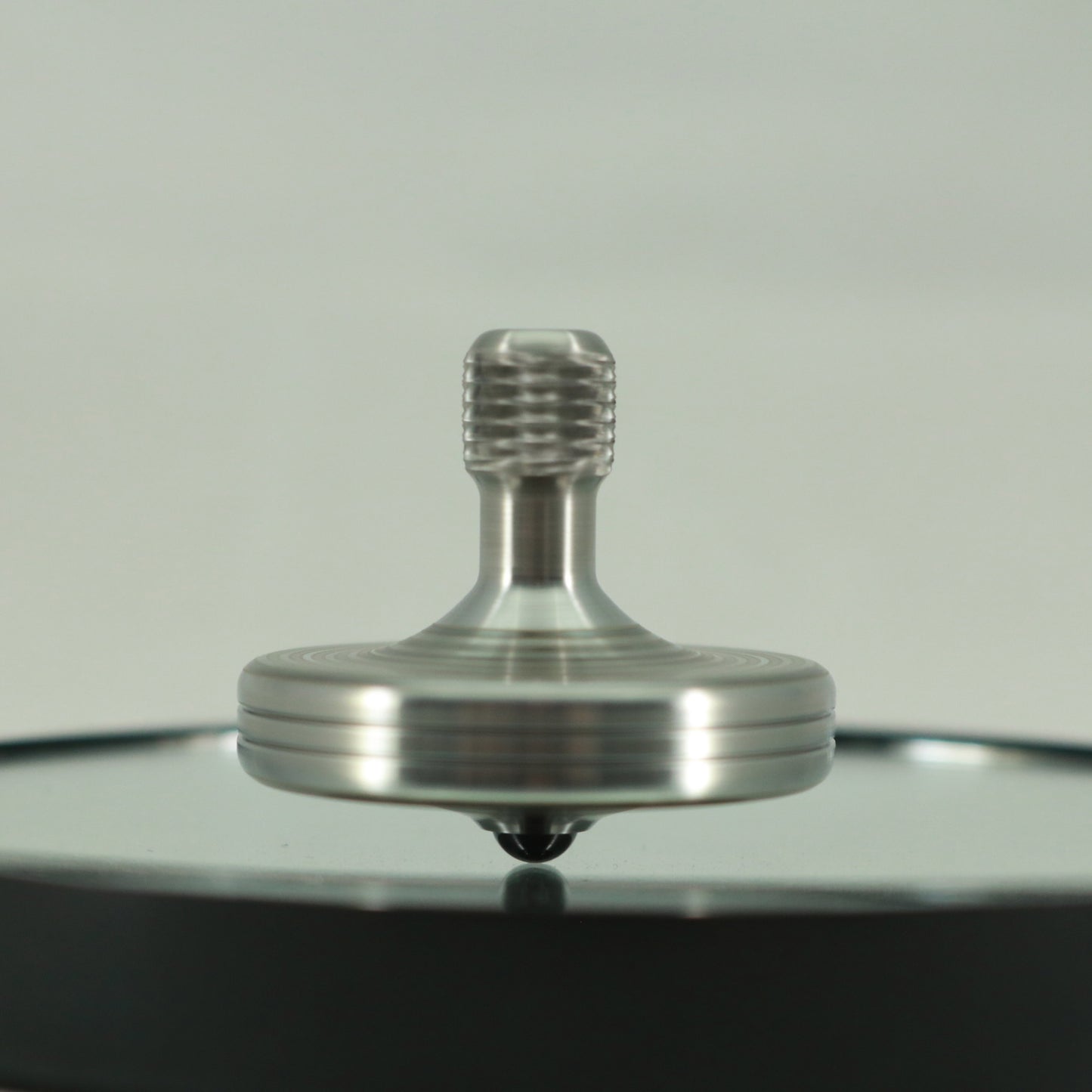 S2- Laser Etched I-Beam Pattern Stainless Steel Spinning Top