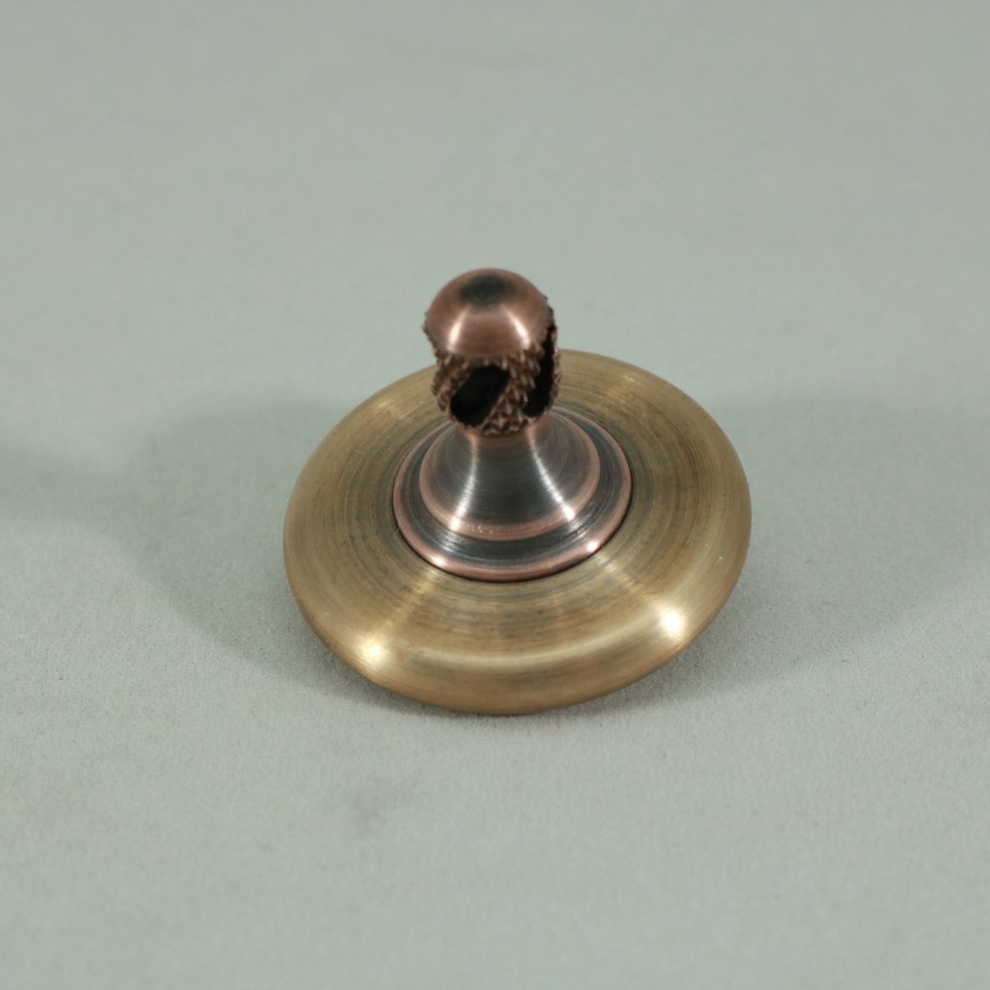 M3 - Antique Phosphor Bronze & Copper Spinning Top #1