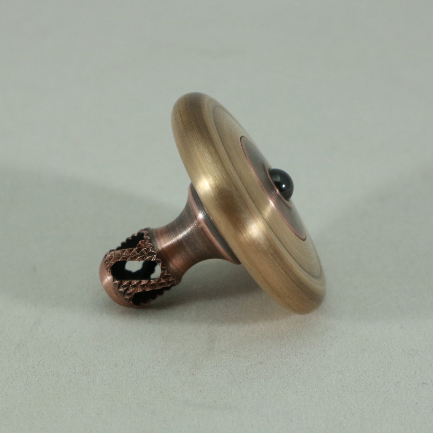 M3 - Antique Phosphor Bronze & Copper Spinning Top #1