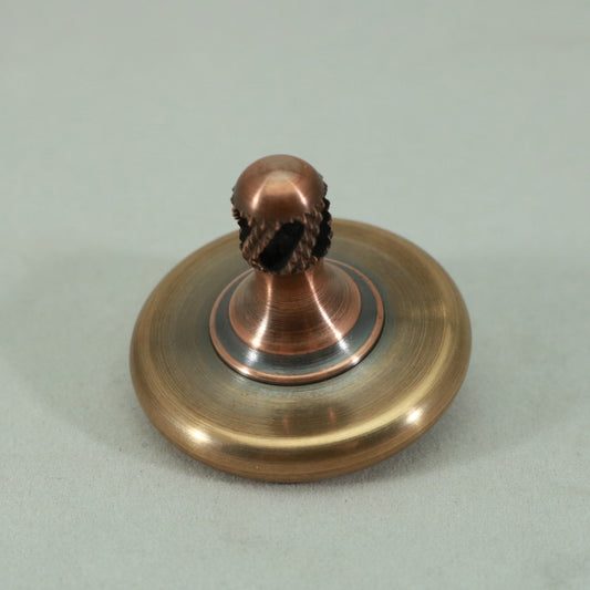 M3 - Antique Phosphor Bronze & Copper Spinning Top #2