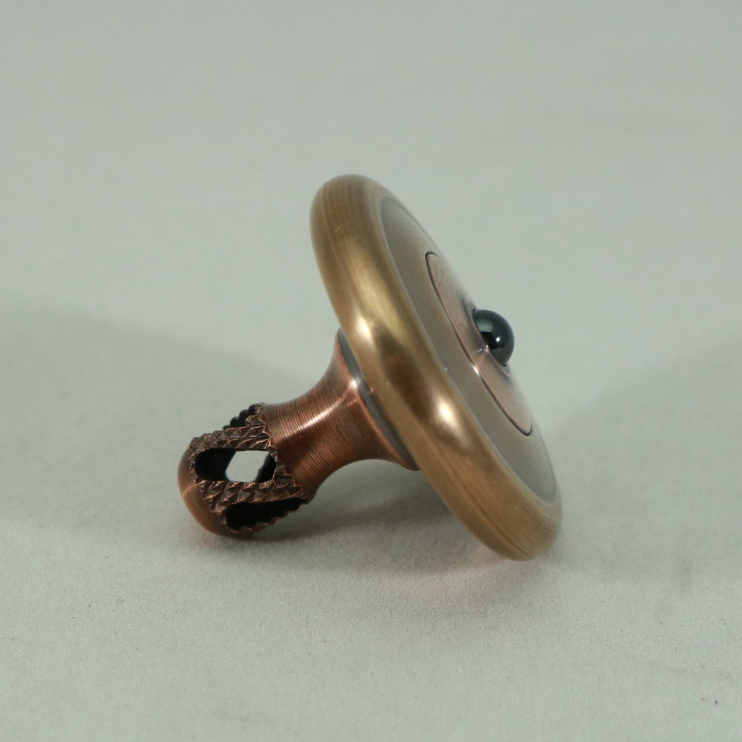 M3 - Antique Phosphor Bronze & Copper Spinning Top #2