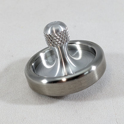 Dynamo - Tungsten & Aluminum Spinning Top w/ Knurled Grip and TC Bearing - Kemner Design