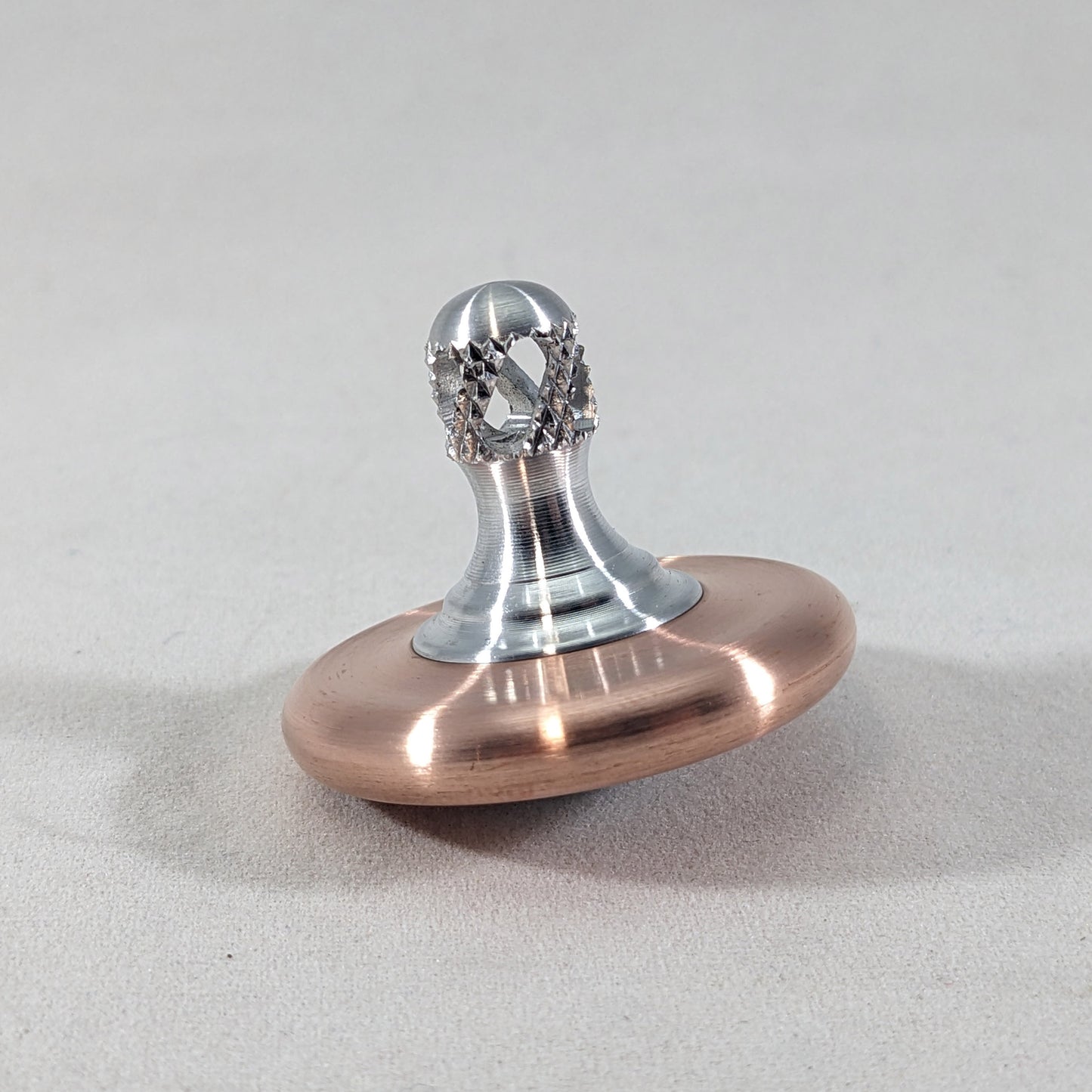 M3 - Brushed Copper & Aluminum Spin Top SG