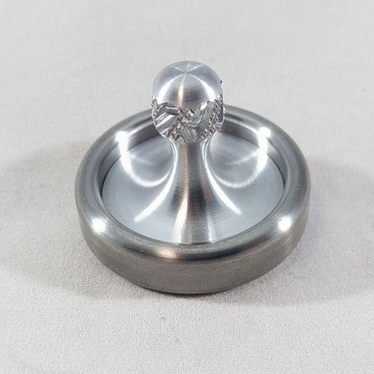 Dynamo - Tungsten & Aluminum Spin Top w/ Super Grip Spindle & Ceramic Bearing - Kemner Design