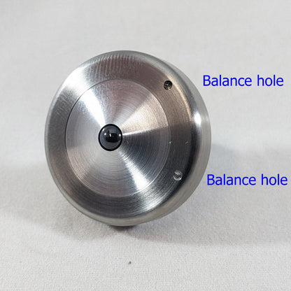 Dynamo - Tungsten & Aluminum Spin Top w/ Super Grip Spindle & Ceramic Bearing - Kemner Design