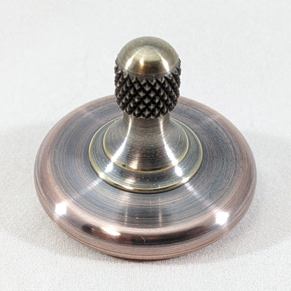 M3 -Antique Copper & Brass Spinning Top #1