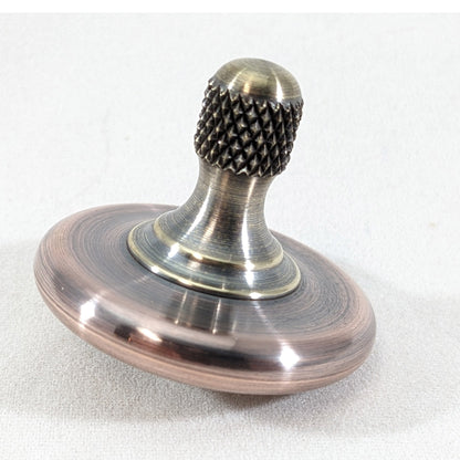 M3 -Antique Copper & Brass Spinning Top #1