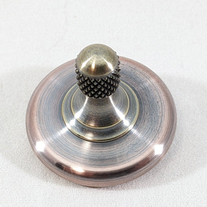 M3 -Antique Copper & Brass Spinning Top #1