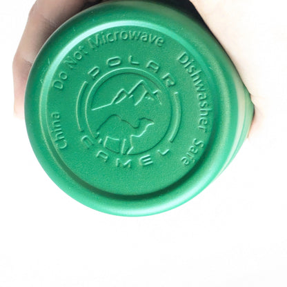 20 oz Polar Camel Green Stainless Steel Tumbler – Mountain River Design - Kemner Design