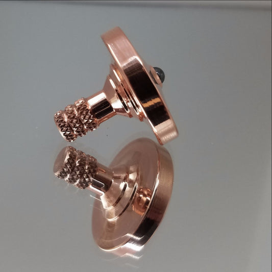 Copper Spinning Top with a Polished Finish - Kemner Design