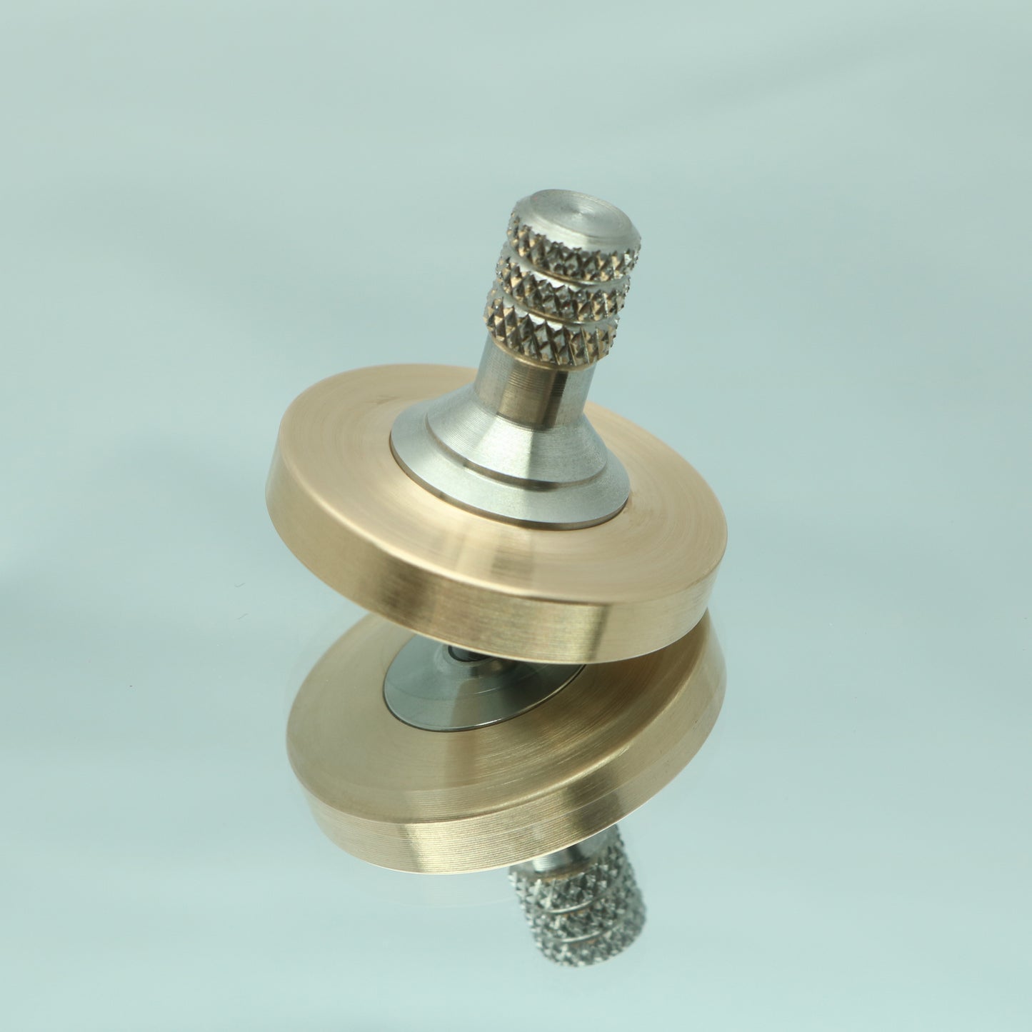 Two Step - Brushed Phosphor Bronze and Stainless Steel