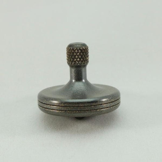 S2 - Antique Brass Spinning Top #2 - Kemner Design