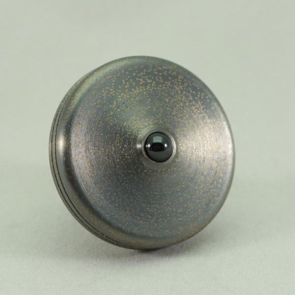 S2 - Antique Brass Spinning Top #8 - Kemner Design