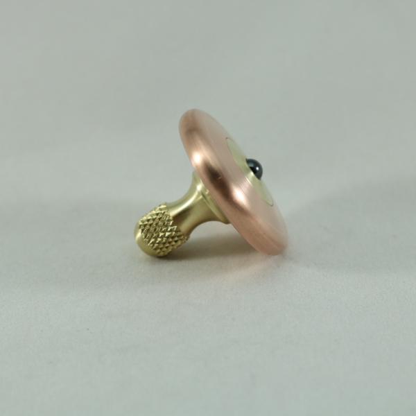 Brushed copper ring and knurled brass stem on the M3 by Kemner Design