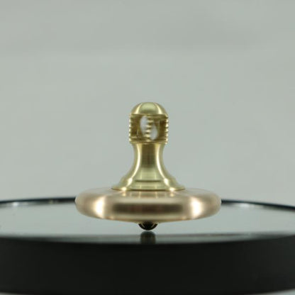 M3 - Brushed Phosphor Bronze and Brass Spinning Top Super Grip - Kemner Design
