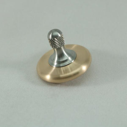 M3 - Brushed Phosphor Bronze and Stainless Steel Spinning Top - Kemner Design