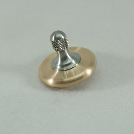 M3 - Brushed Phosphor Bronze and Stainless Steel Spinning Top