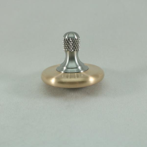 M3 - Brushed Phosphor Bronze and Stainless Steel Spinning Top