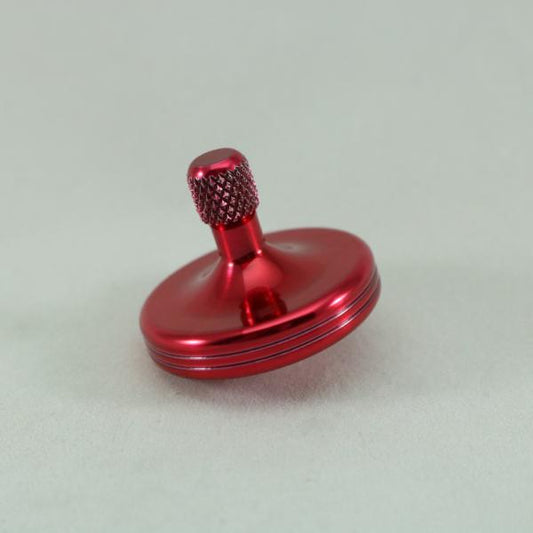 Candy Red Aluminum Spinning Top