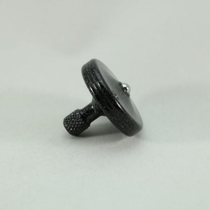S2 - Black Stardust Aluminum Spinning Top - Kemner Design