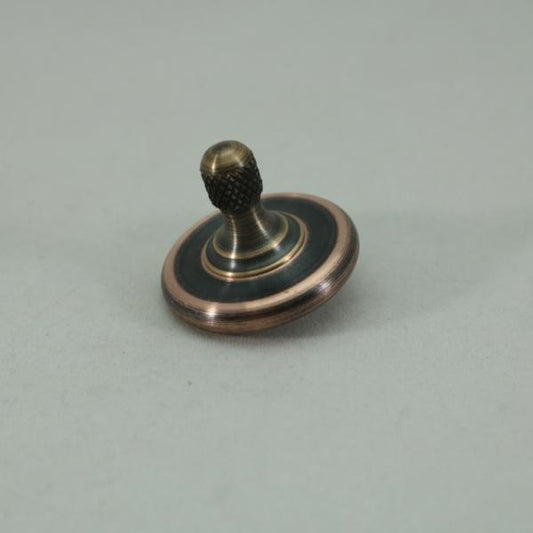 M3 -Antique Copper & Phosphor Bronze Spinning Top #1