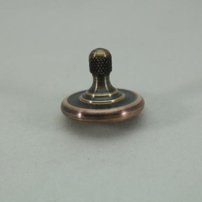 M3 -Antique Copper & Phosphor Bronze Spinning Top #1 - Kemner Design