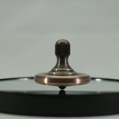 M3 -Antique Copper & Phosphor Bronze Spinning Top #1 - Kemner Design