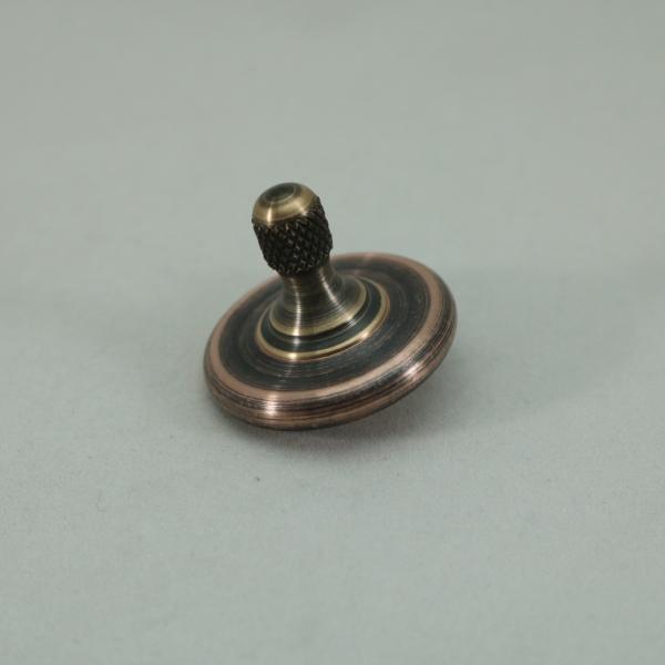 M3 -Antique Copper & Phosphor Bronze Spinning Top #2