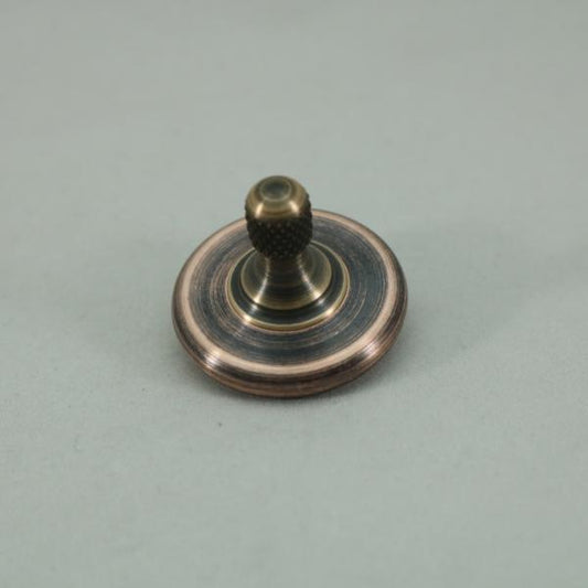 M3 -Antique Copper & Phosphor Bronze Spinning Top #2 - Kemner Design