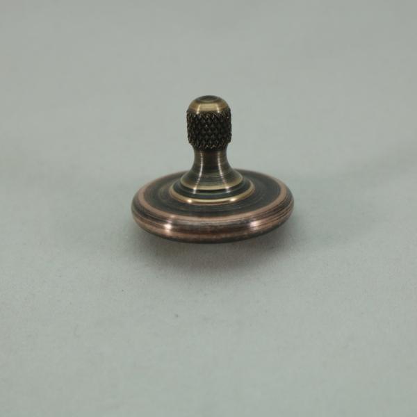 M3 -Antique Copper & Phosphor Bronze Spinning Top #2