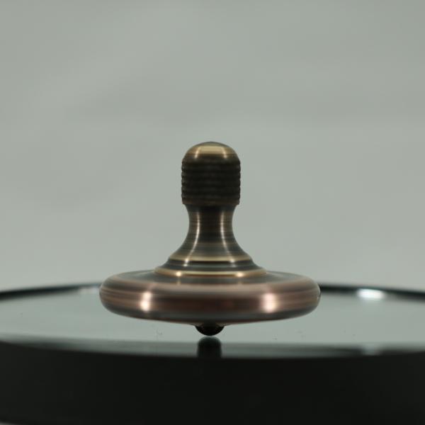 M3 -Antique Copper & Phosphor Bronze Spinning Top #2