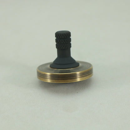 Two Step - Antique Brass and Blacked Out Stainless Steel