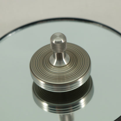 S2- Laser Etched Aztec Design Stainless Steel Spinning Top