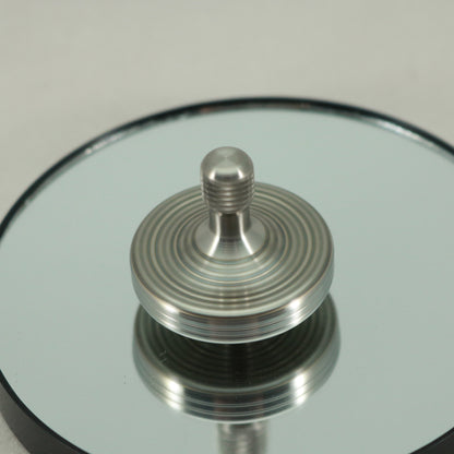 S2- Laser Etched I-Beam Pattern Stainless Steel Spinning Top
