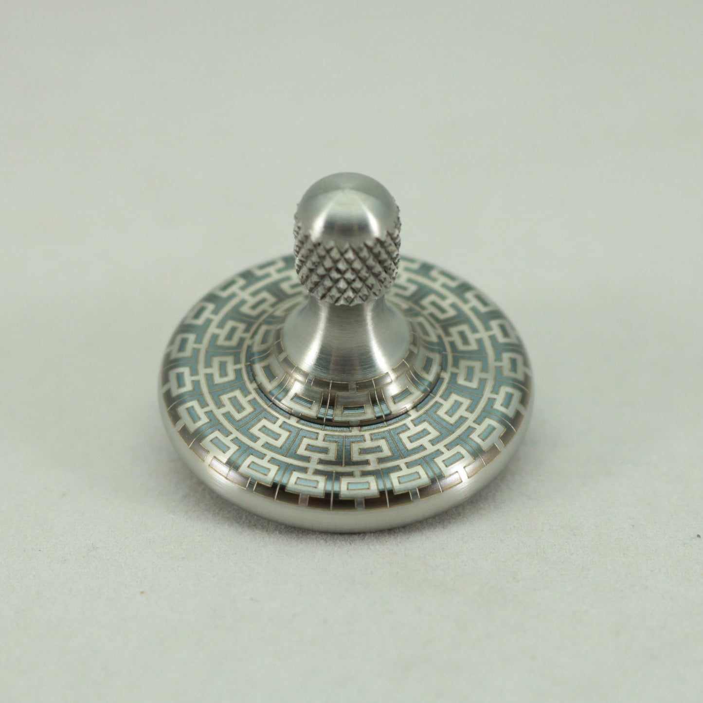 M3 - Laser Etched I-Beam Pattern Stainless Steel Spinning Top