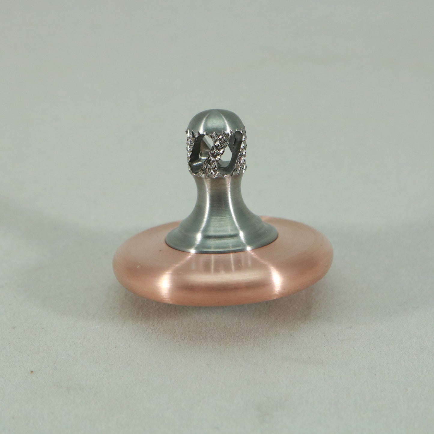 M3 - Brushed Copper & Stainless Steel Spin Top SG