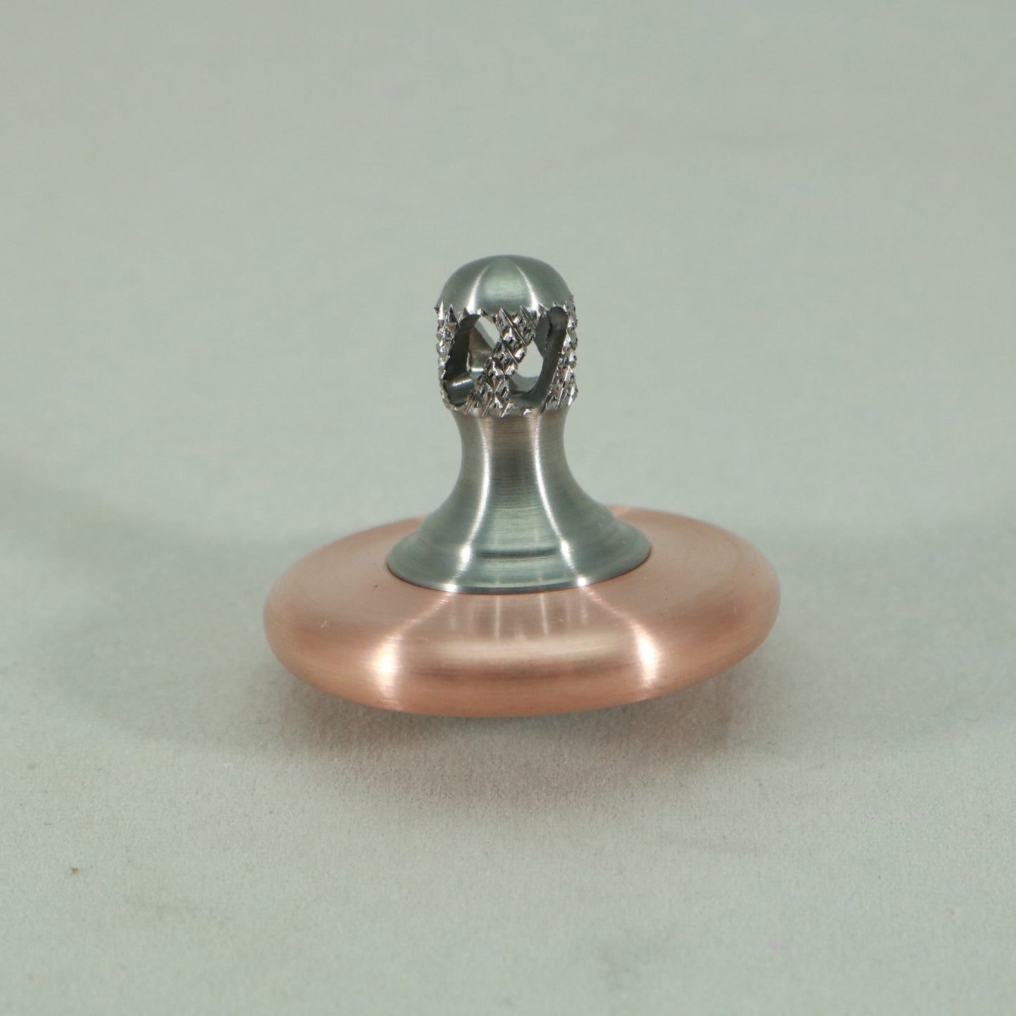 M3 - Brushed Copper & Stainless Steel Spin Top SG