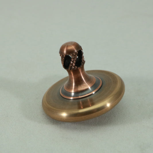 M3 - Antique Phosphor Bronze  & Copper Spinning Top #2