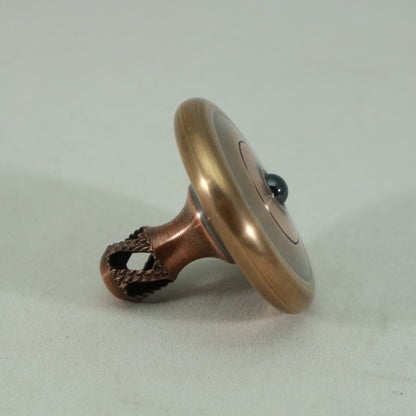 M3 - Antique Phosphor Bronze  & Copper Spinning Top #2