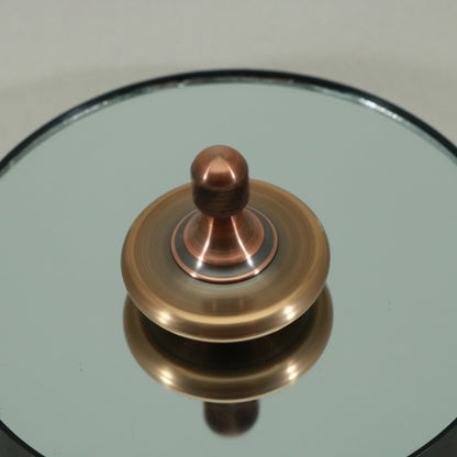M3 - Antique Phosphor Bronze  & Copper Spinning Top #2