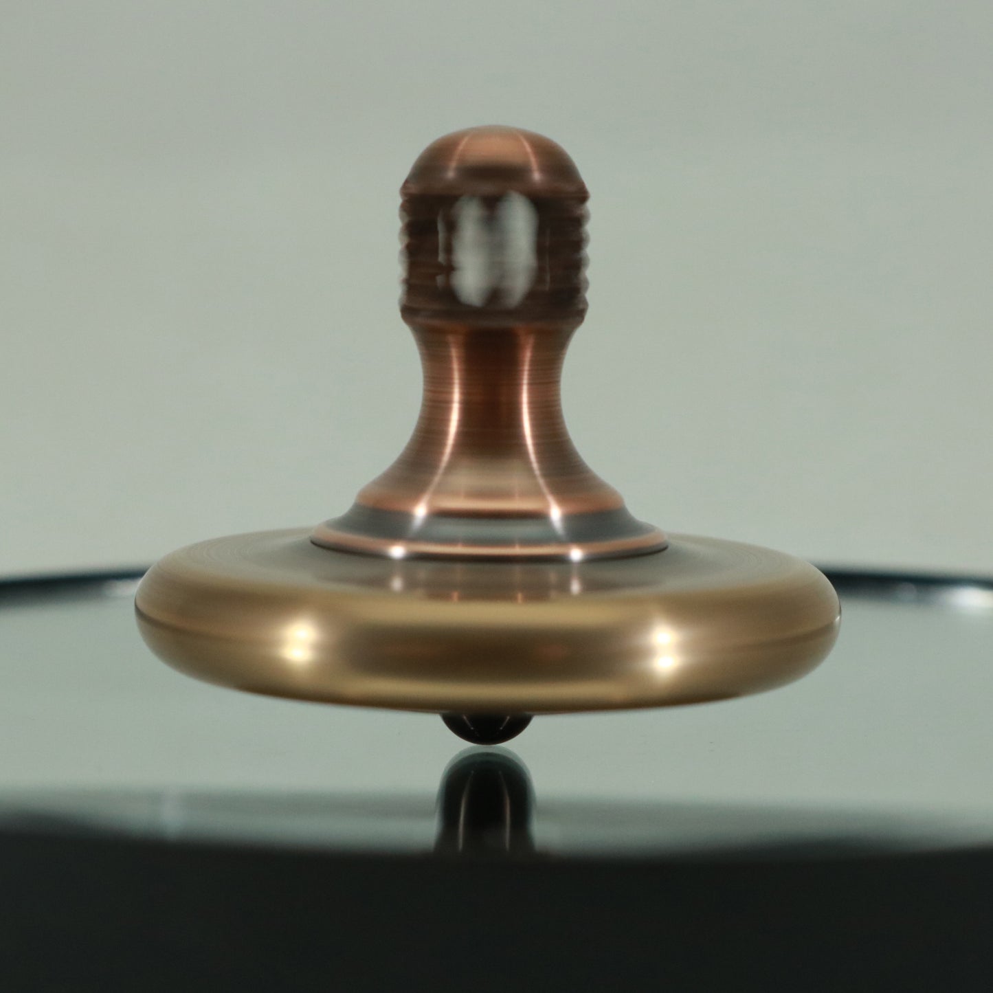 M3 - Antique Phosphor Bronze  & Copper Spinning Top #2
